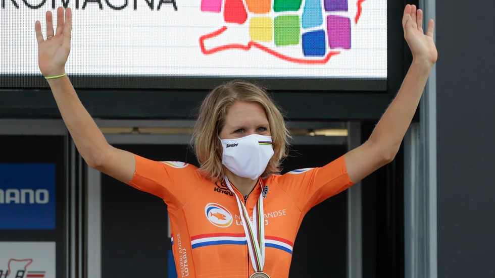 Ellen van Dijk. Arkivbild.