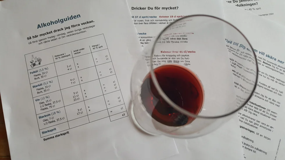 Det finns olika sätt att räkna ut om man dricker för mycket alkohol, bland annat kan man räkna ut hur mycket man dricker på en vecka.