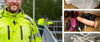 Sexleksaker, tops och underkläder gör stopp i avloppet: "Bara fantasin som sätter gränser för vad som spolas ned"