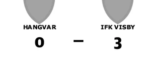 Klar seger för IFK Visby mot Hangvar på Skogsgläntan