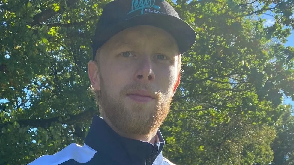 Pontus Villman från Katrineholms discgolfklubb svarade för en stark avslutning på nationella touren.