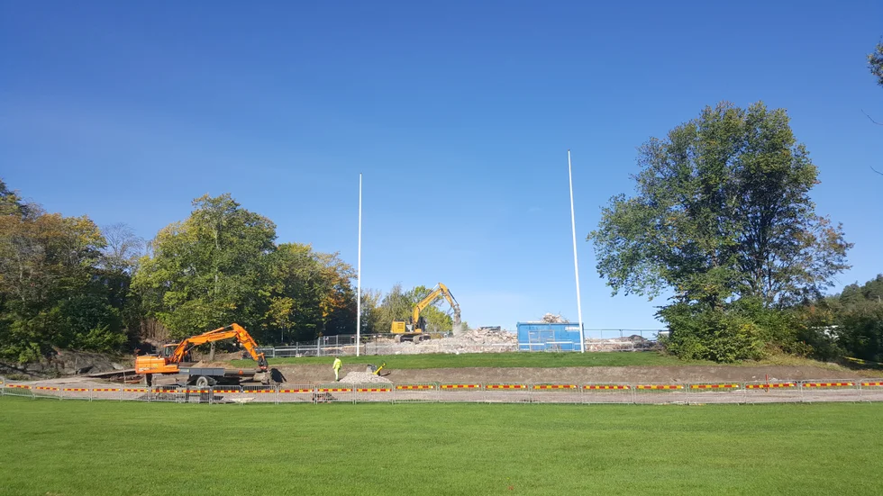 Åbyskolan är ett minne blott, men snart drar nya byggen i gång.