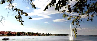 Därför har fontänen i Gamlebyviken slutat spruta vatten
