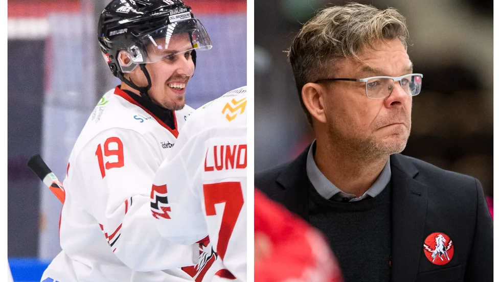 Återförenade i Vita Hästens konkurrent. Jens Holmström och Niklas Czarnecki står på andra sidan kommande säsong.