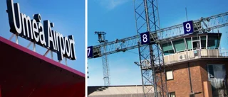 Pådrag på Umeå Airport: Plan tvingades landa utan landningsställ 