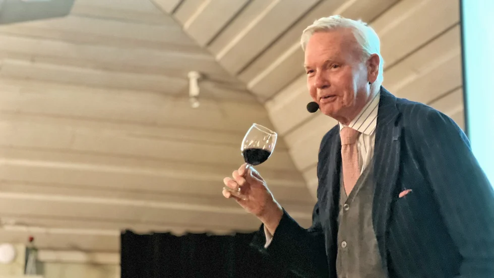 Carl Jan bjöd på många anekdoter och historier under kvällen.