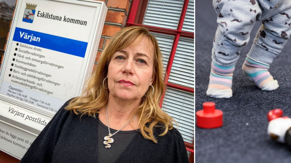 Tina Persson, chef för Eskilstunas kommunala förskolor, svarar på kritiken mot rapporteringen av statistiken om barngruppernas storlek.