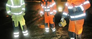 Stor vattenläcka i Överum