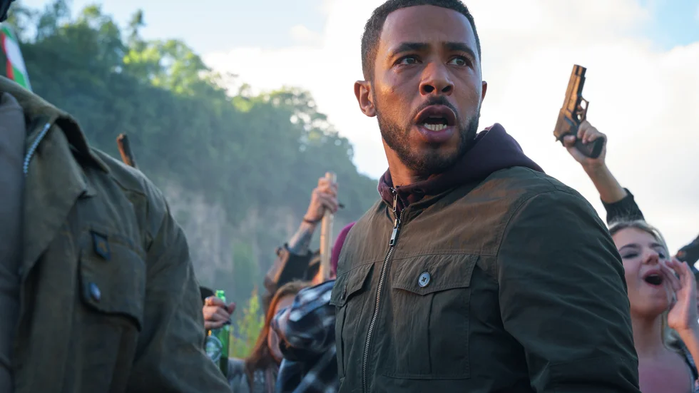 Ukweli Roach som Jack Caffery i tv-serien "Wolf" som snart får premiär på HBO Max. Pressbild.