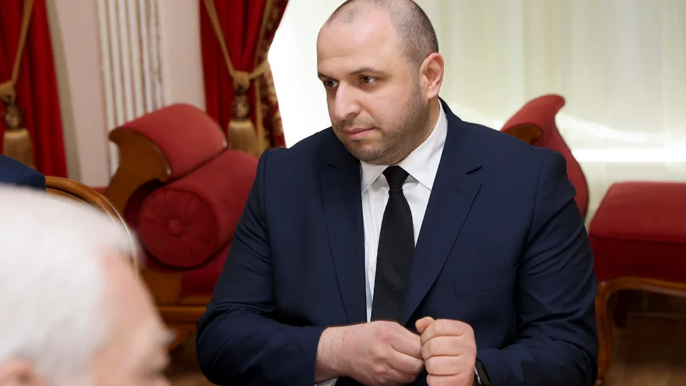 Ukrainas parlament har godkänt Rustem Umjerov som ny försvarsminister. Arkivbild.