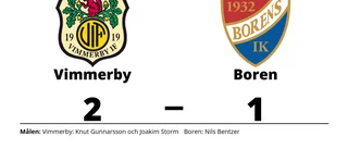 Vimmerby vann på hemmaplan mot Boren