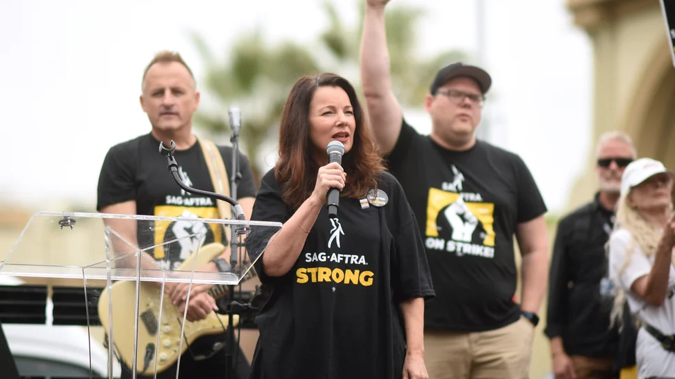 Skådespelarfackets Fran Drescher kallar avtalet "historiskt". Arkivbild.