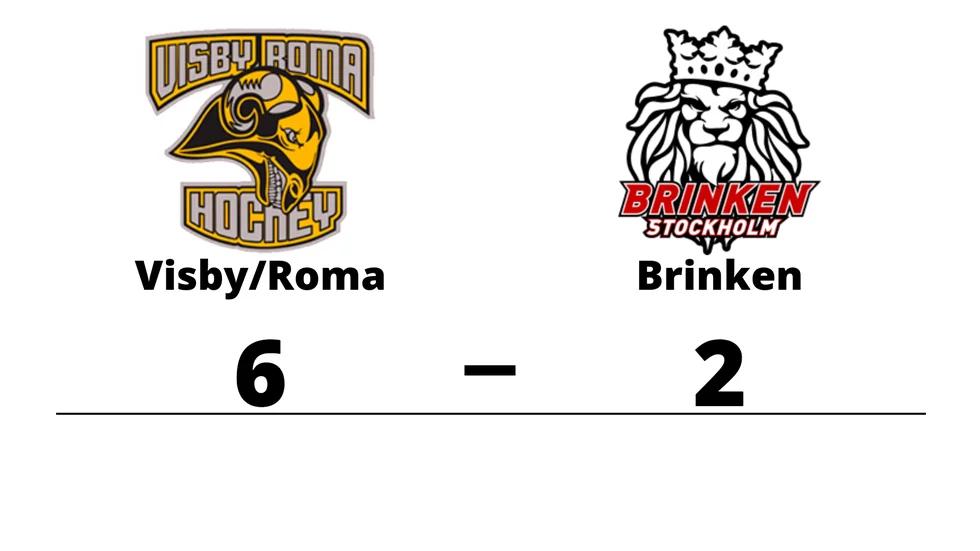 Visby/Roma HK vann mot Brinkens IF
