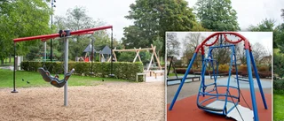 Vill ha rullstolsgunga vid Tallundens lekplats