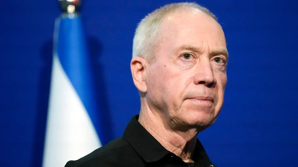 Israels försvarsminister Yoav Gallant. Arkivbild.