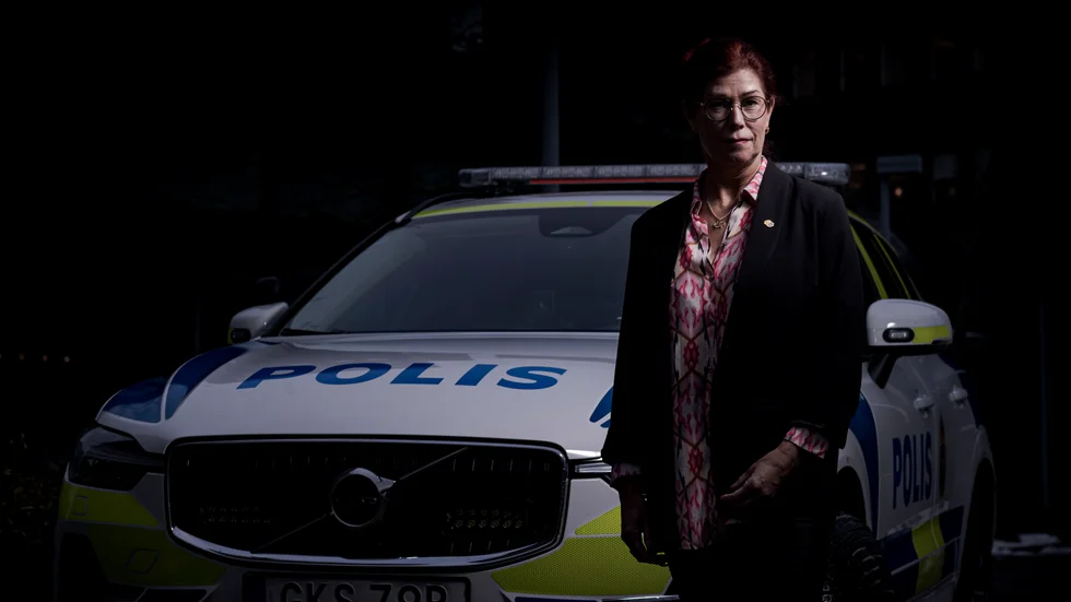 Polisförbundets ordförande Katharina von Sydow. Arkivbild.