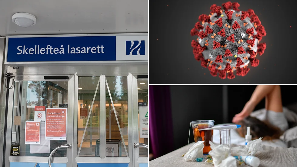 Smittspridningen ökar i Skellefteå.