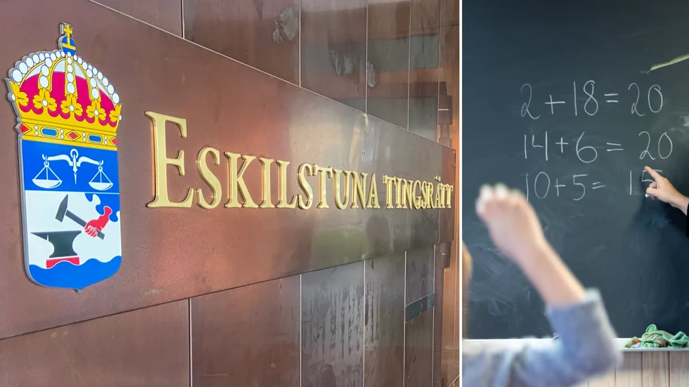 En misshandelsdömd lärare fick jobba kvar på grundskolan i Eskilstuna. För nuvarande rektor kom beskedet om domen som en överraskning när tidningen tog kontakt. 