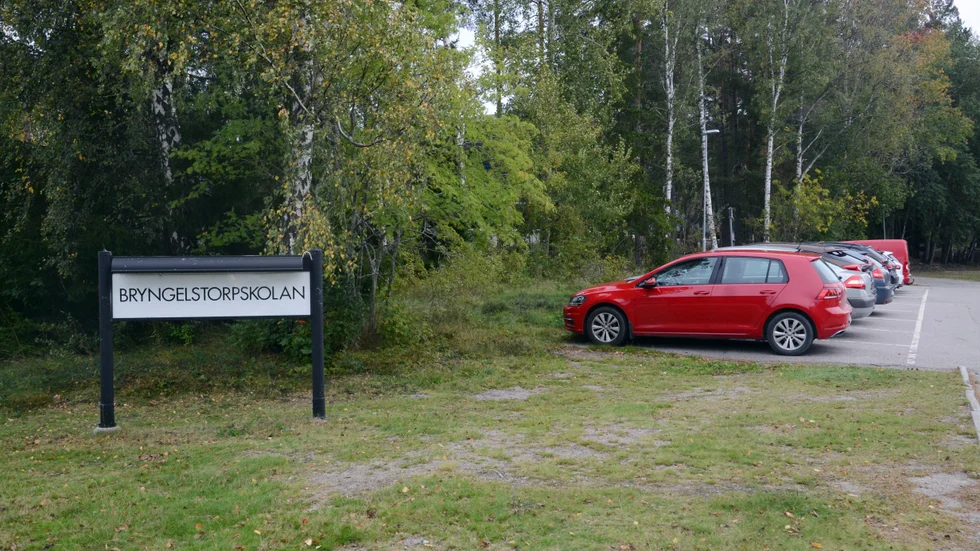 "Vad gör ni skolansvariga kommunpolitiker den dagen ingen lärare på Bryngelstorpskolan orkar kliva upp ur sängen" skriver insändarskribenten. Arkivbild