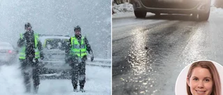 Snöfallet mattas av – men nytt lågtryck är på väg