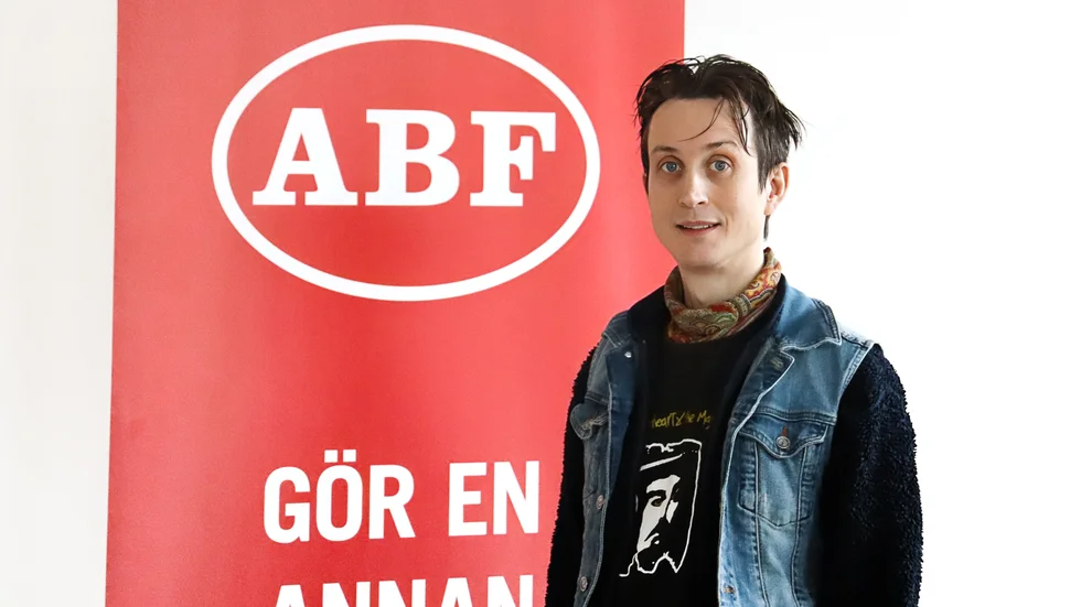 Mikal Styrke, biträdande ombudsman på ABF i Uppsala län.