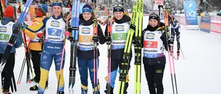 Sverige tvåa i VM-genrepet – utan stjärnan