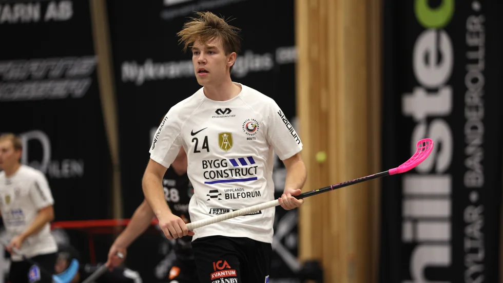 Oscar Magnusson Lindholm är ny Storvretas starka backuppsättning och var nyligen på landslagsuppdrag i Tyskland.