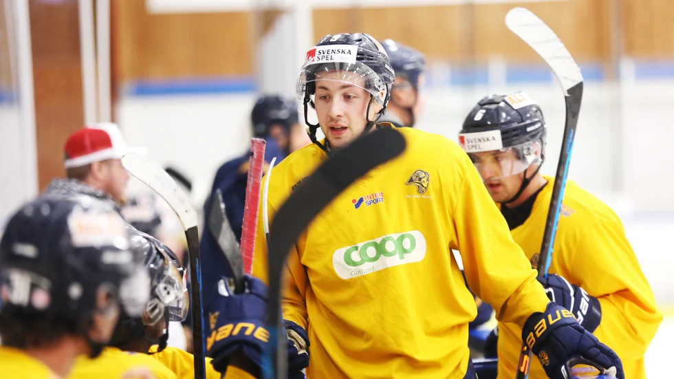 Adam Harrysson Karlsson gjorde 44 matcher i Visby Roma. 