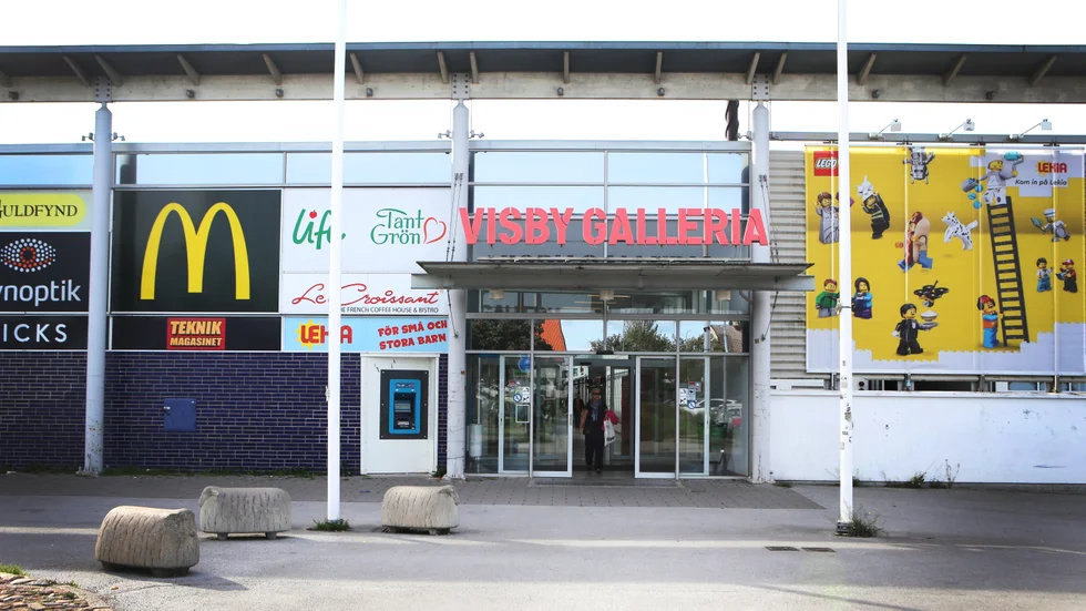 Händelsen inträffade på Östercentrum.