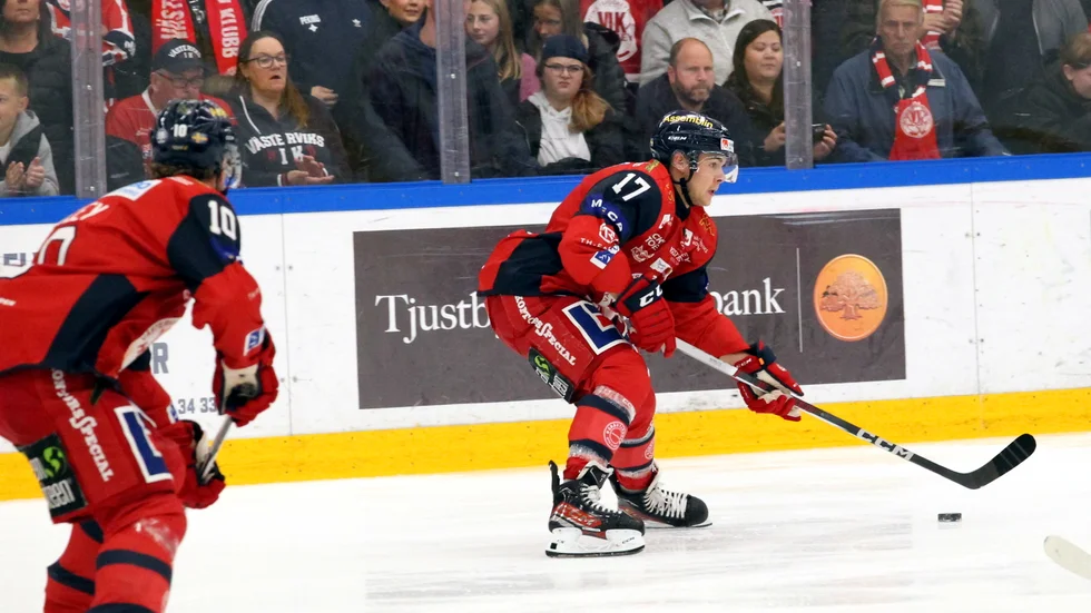 Gustav Salmi Lilja i Västerviks IK stängs av i två matcher.