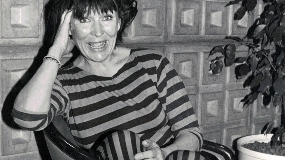 Kim Anderzon var en framgångsrik och folkkär skådespelare med stor karisma i sina rolltolkningar. Mest känd blev hon kanske för sin roll i Lasse Åbergs film ”Sällskapsresan”.