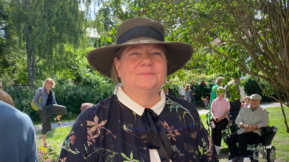 "Nyköping är högst påtagligt i hennes berättelser", berättar Lisbeth Sommarström från Gripesällskapet som varit med och tagit initiativet till Maria Gripes plats. De har länge velat synliggöra att Maria Gripe bott och varit yrkesverksam här.