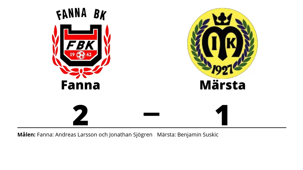 Fanna BK vann mot Märsta IK