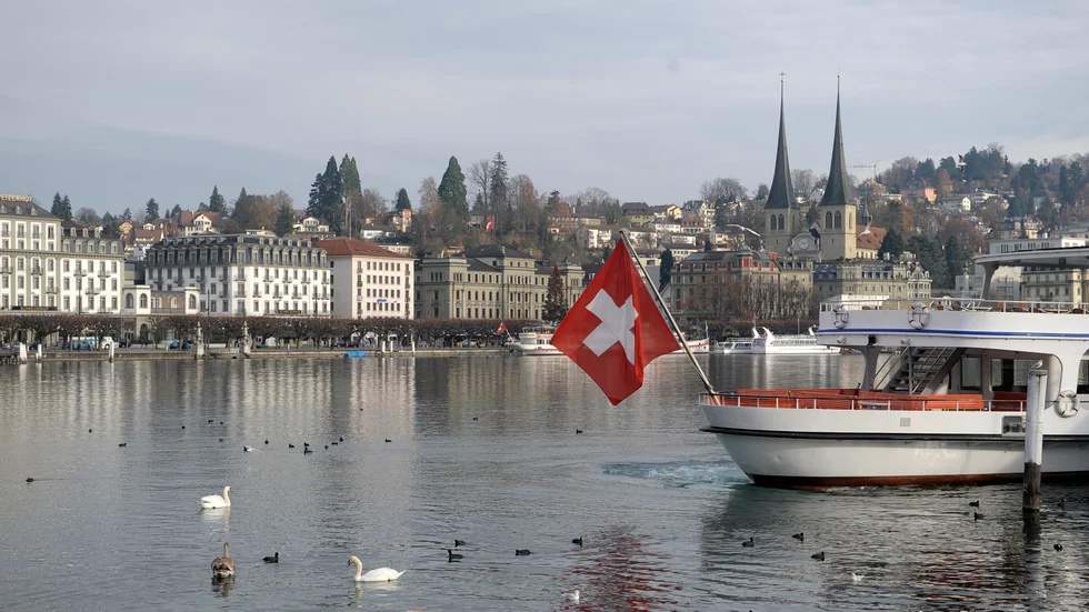 I Schweiz är den genomsnittliga förmögenheten högst i världen, enligt en studie. Arkivbild.
