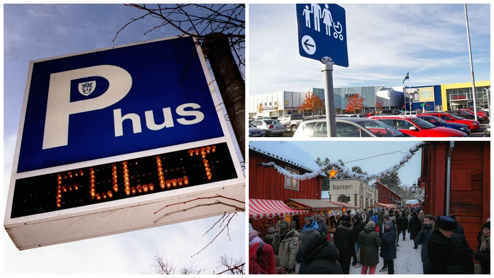 Ikeaparkeringen är smockfull varje helg, på sjukhusparkeringen finns knappt en ledig plats och parkeringshusen i stan är också smockfulla, menar insändarskribenten.