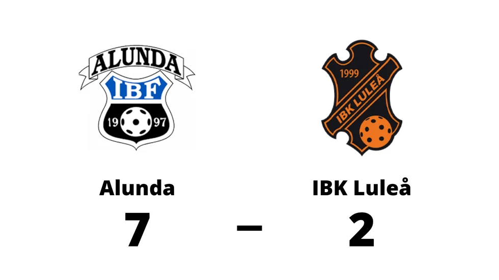 Alunda IBF vann mot IBK Luleå