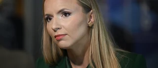 Sara Skyttedal uttalar sig efter petningen