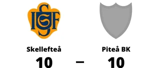 Kryss för Skellefteå hemma mot Piteå BK