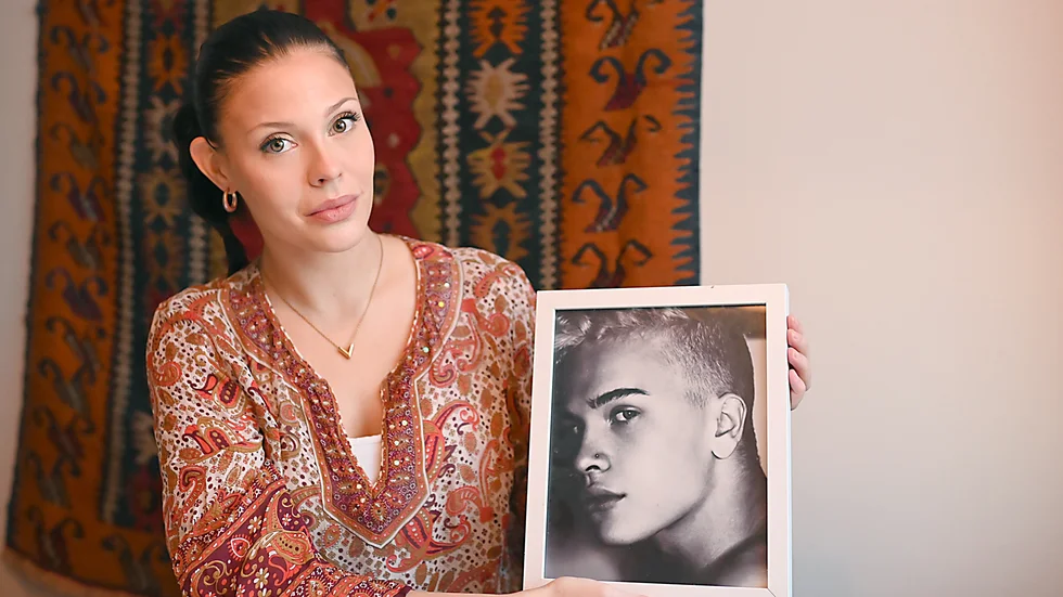 "Filip var så vacker både på insidan och utsidan", säger Fernanda.