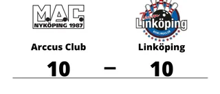 Oavgjort möte mellan Arccus Club och Linköping