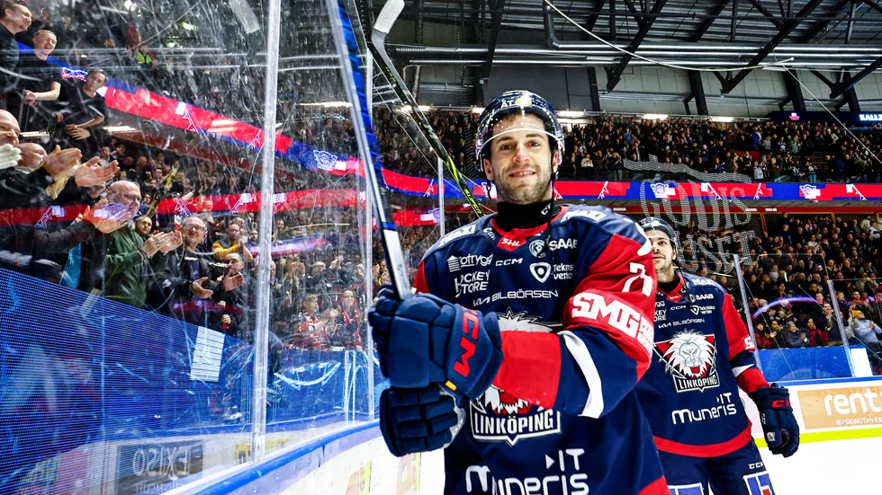 Taylor Leier jublar.