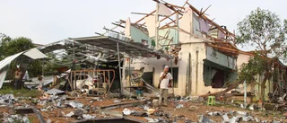 Dödlig explosion i fyrverkerilager i Thailand
