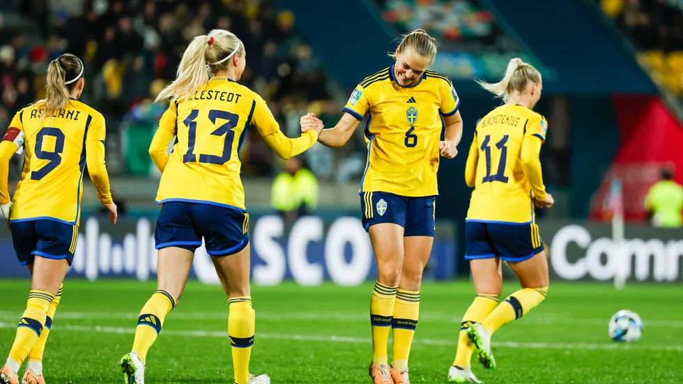 Sverige slog Italien med 5-0 i helgen. På onsdagen spelar Sverige åttondelsfinal mot Argentina. 