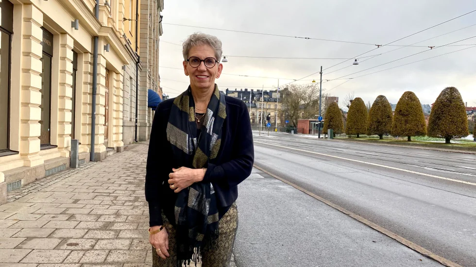 Professor Susanne Iwarsson utanför Renströmmen i Norrköping. Hon leder en forskargrupp som heter "Aktivt och hälsosamt åldrande" vid Lunds universitet. Hon är också koordinator för profilområdet "Proaktivt åldrande". 