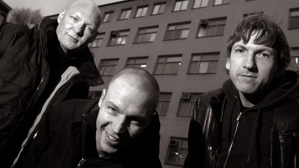 Dan Berglund, Esbjörn Svensson och Magnus Öström i EST 2004. Fyra år senare avled Esbjörn Svensson i en dykolycka. Arkivbild.