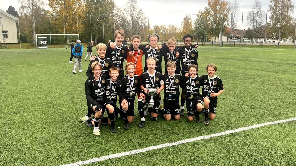 Skellefteå FF:s pojklag med spelare födda 2010 vann P13-klassen efter att i finalen 1–0-besegrat Sundsvalls FF.