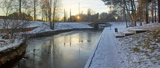 Läsarbild: Lulsundskanalen under en vinterpromenad