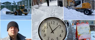 Dyrare snöröjning med nya lagen om dygnsvila