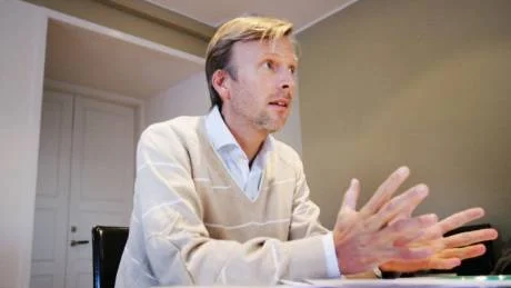 Bekymrad. "Om konflikten bryter ut skadas förtroendet för den typ av tjänster vi erbjuder, därför ser vi det så allvarligt att det alls finns ett hot om konflikt", säger Jonas Lagerstedt, vd för Payex.foto: krister nordin/arkiv