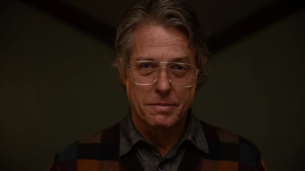 Hugh Grant i filmen "Heretic". 